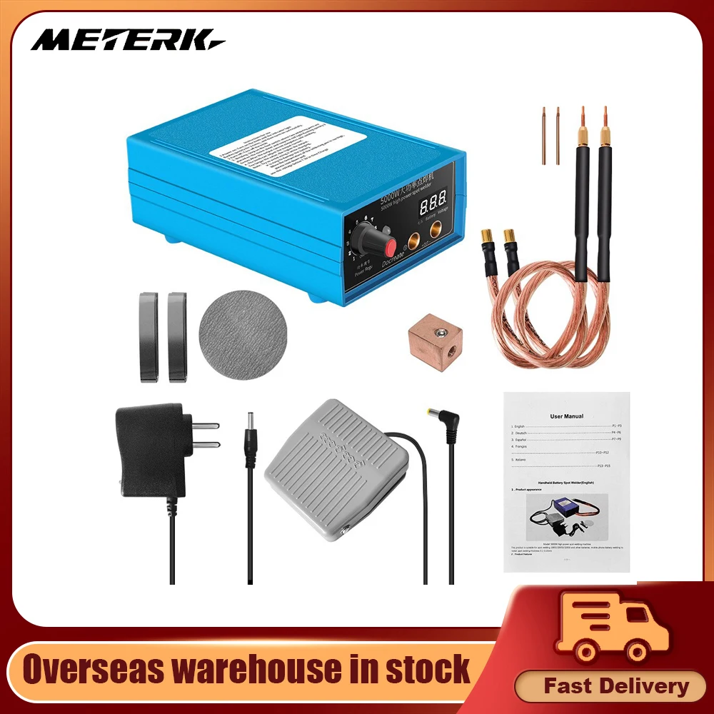High Power 5000W Handheld Portable Home Welding Machine Battery Nickel Sheet Spots Welding Machine Digital Display Welders
High Power 5000W Handheld Portable Home Welding Machine Battery Nickel Sheet Spots Welding Machine Digital Display Welders
