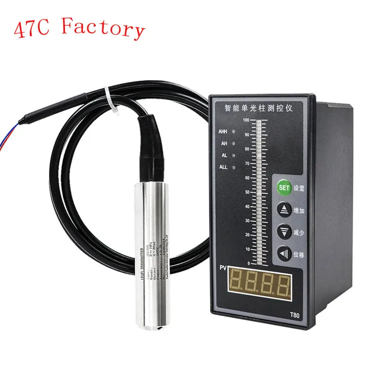 Hydrostatic Water Level Measuring Stainless Steel Probe 0 10v Water Level Sensor
Hydrostatic Water Level Measuring Stainless Steel Probe 0 10v Water Level Sensor