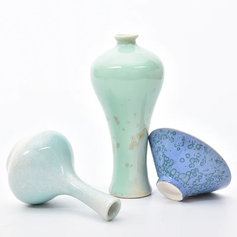 3 Colors Optional 300ml Ceramic Art Crystal Glaze Hair Color Stable School Pottery Bar Special Medium Temperature 1180-1250 ℃
3 Colors Optional 300ml Ceramic Art Crystal Glaze Hair Color Stable School Pottery Bar Special Medium Temperature 1180-1250 ℃