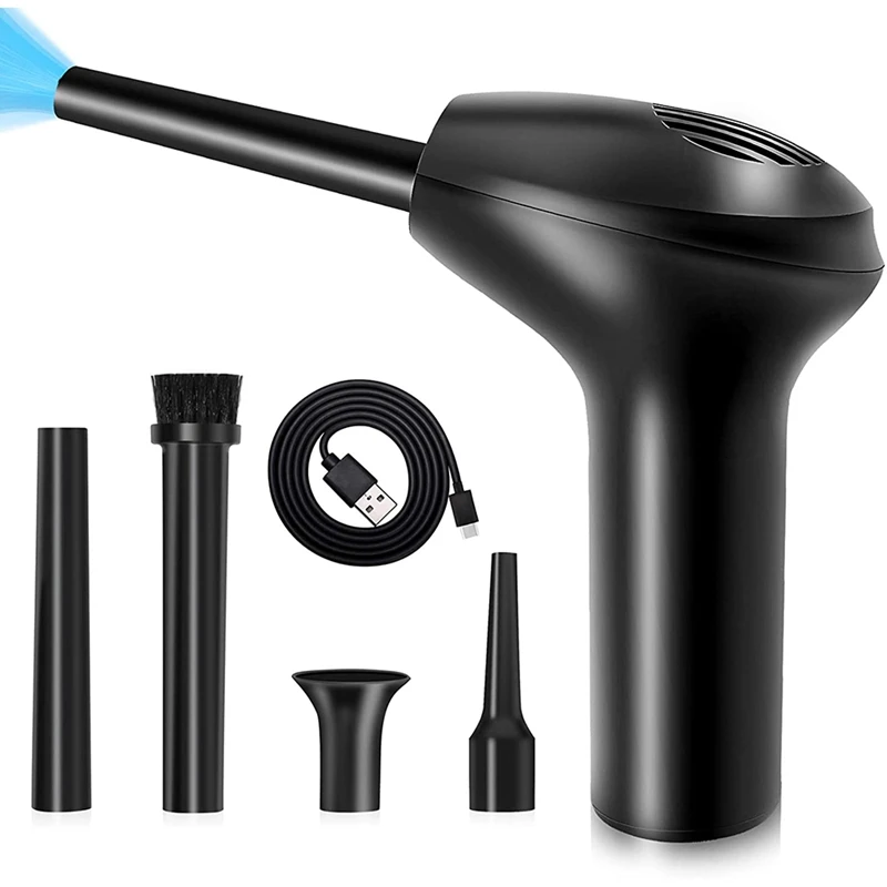 Cordless Compressed Air Duster For Computers:For Car Laptop Cleaning Rechargeable Battery 7500Mah,USB Duster
Cordless Compressed Air Duster For Computers:For Car Laptop Cleaning Rechargeable Battery 7500Mah,USB Duster