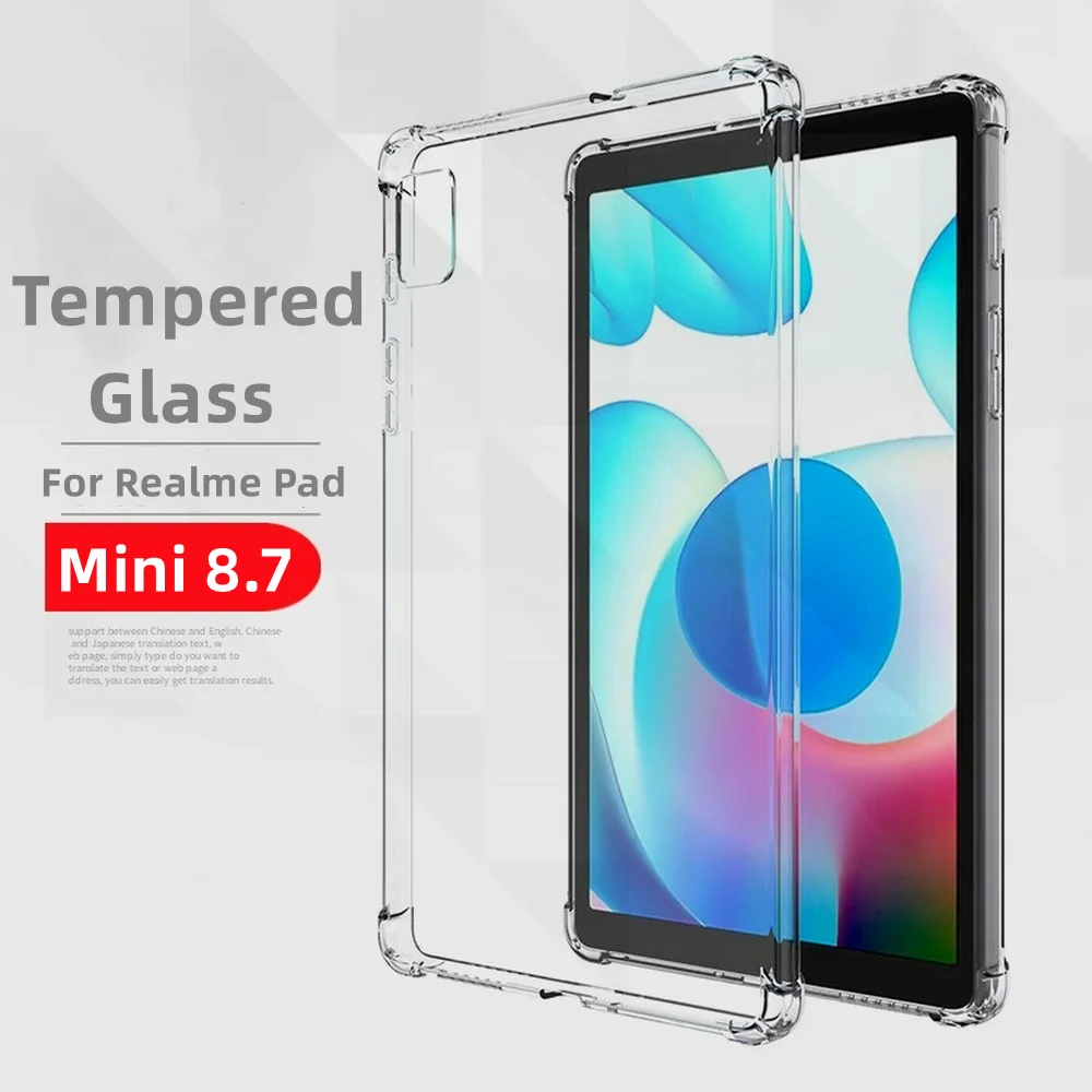 Чехол для OPPO Realme Pad Mini 8,7 "2022 силиконовая Мягкая оболочка подушка безопасности Прозрачная защитная оболочка для Realme Pad Mini 8,7 RMP2
Чехол для OPPO Realme Pad Mini 8,7 "2022 силиконовая Мягкая оболочка подушка безопасности Прозрачная защитная оболочка для Realme Pad Mini 8,7 RMP2