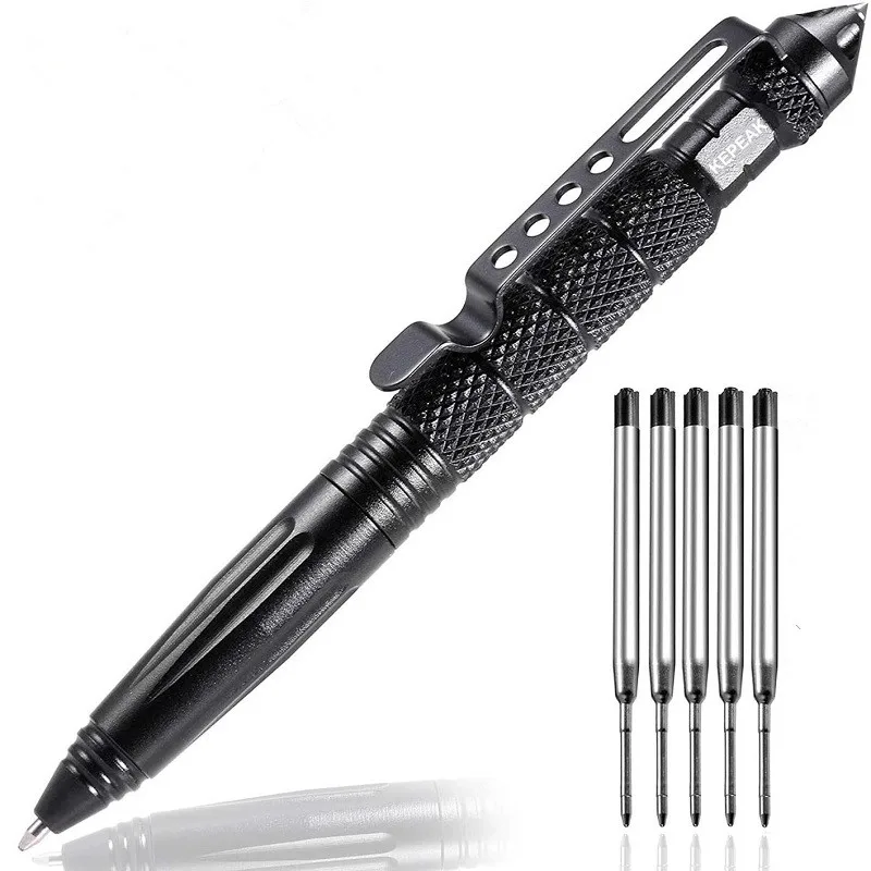 Multifunctional Mini Pocket Anti-skid Signature Tactical defensa personal Pen Outdoor Sports Camping Self-defense Supplies
Multifunctional Mini Pocket Anti-skid Signature Tactical defensa personal Pen Outdoor Sports Camping Self-defense Supplies