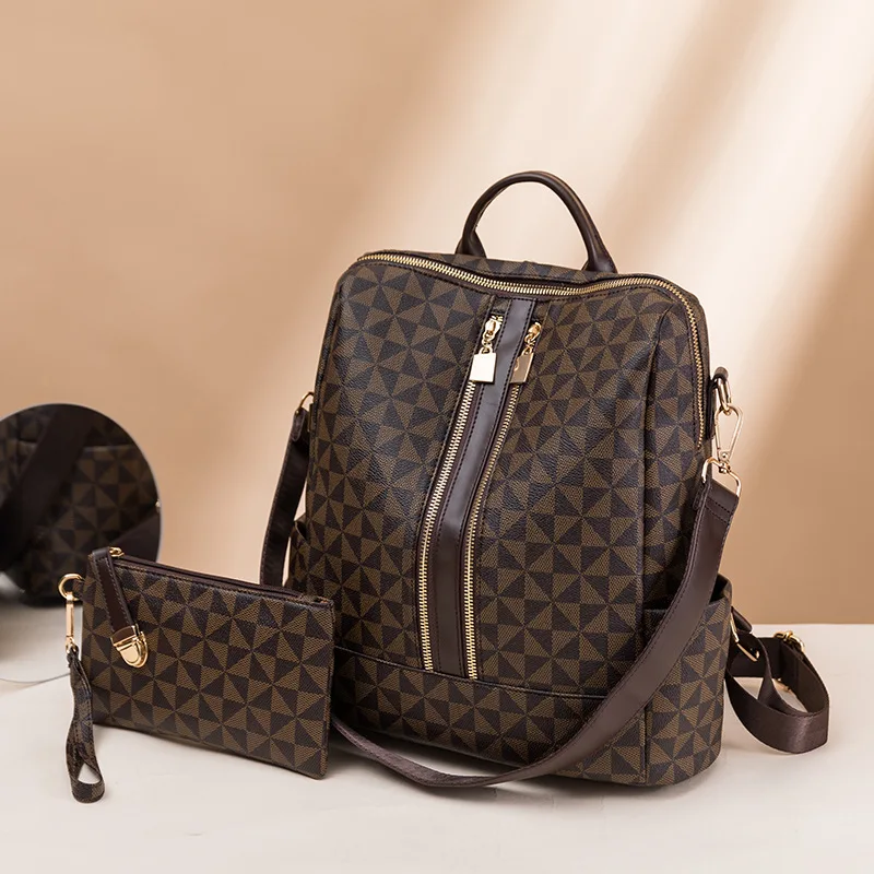 Vintage Fashion Print Backpack Purse For Women Rucksack School Bags For Girls Designer Anti Theft Backpack Ladies Book Bag
Vintage Fashion Print Backpack Purse For Women Rucksack School Bags For Girls Designer Anti Theft Backpack Ladies Book Bag