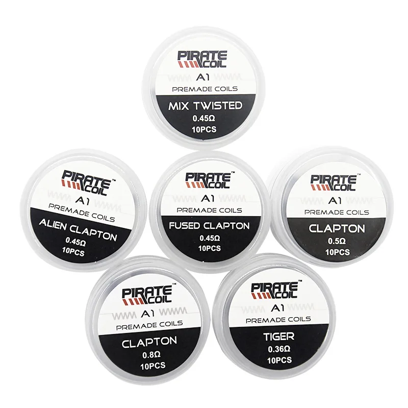 Clapton Wire Fused Hive Premade Wrap Wires Alien WireTwisted Quad Tiger Coils Heating Resistance RDA Wire Prebuilt Coil
Clapton Wire Fused Hive Premade Wrap Wires Alien WireTwisted Quad Tiger Coils Heating Resistance RDA Wire Prebuilt Coil