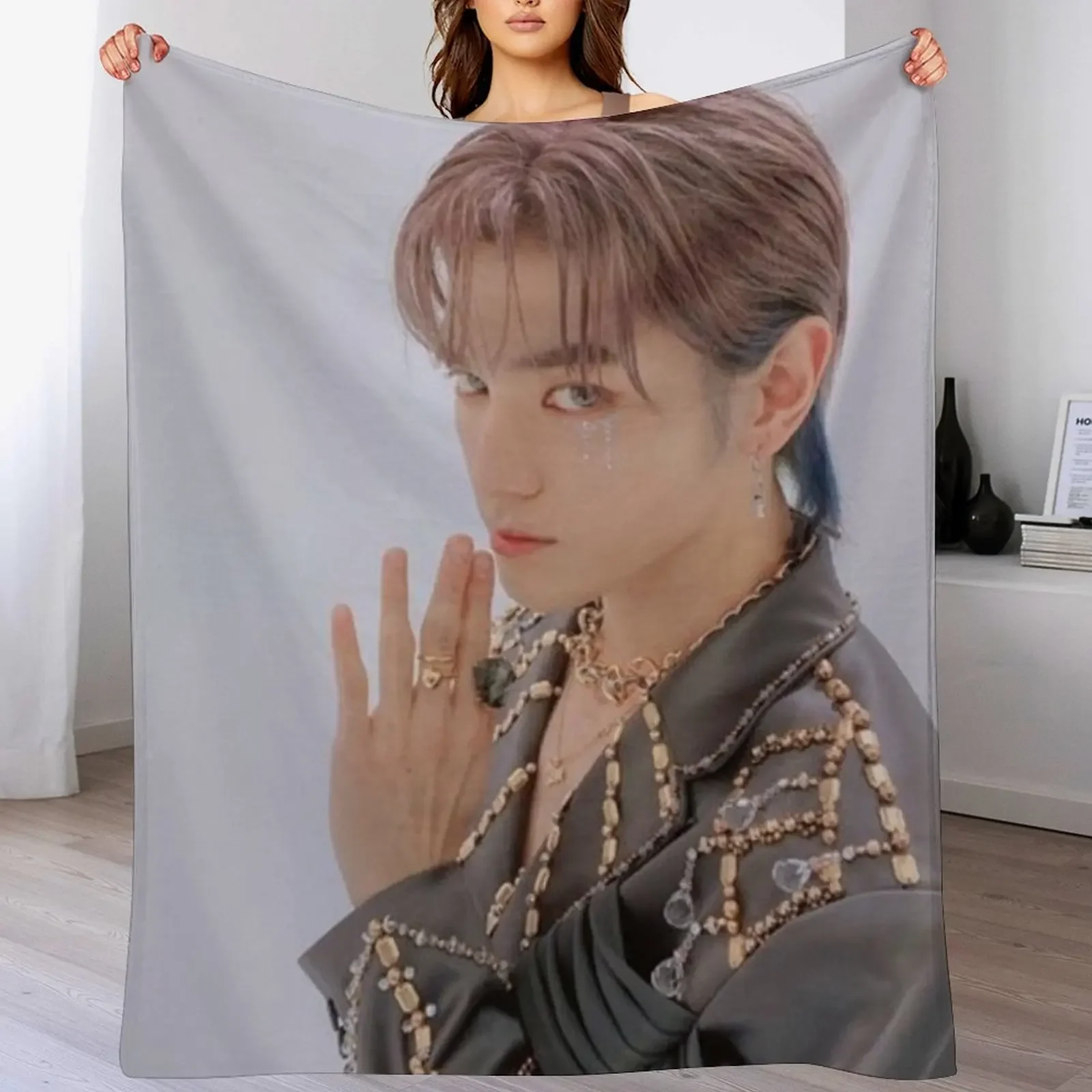Taeyong Декоративное одеяло Дизайнерские покрывала Фланелевые утяжеленные одеяла