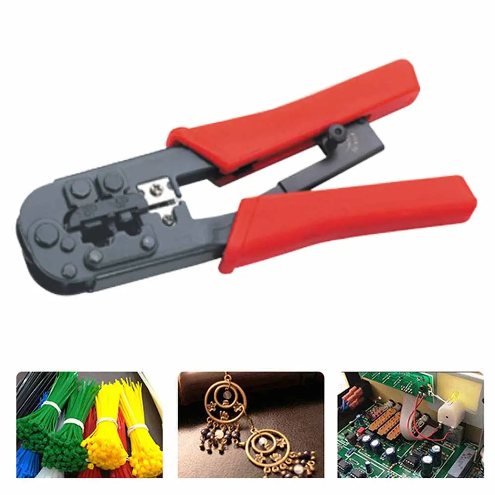 Crystal Head Crimping Pliers for Telephone Network Cable Wire Pressing Pliers Crimping Tool for Heat Shrink Connectors SCVD889
Crystal Head Crimping Pliers for Telephone Network Cable Wire Pressing Pliers Crimping Tool for Heat Shrink Connectors SCVD889