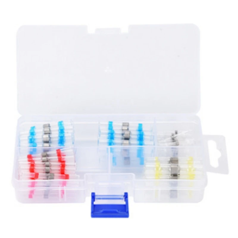 100 Pieces Solder Sealed Wire Connectors, Heat Shrink Wire Connectors,Heat Shrink Butt Connectors, Heat Shrink Terminals
100 Pieces Solder Sealed Wire Connectors, Heat Shrink Wire Connectors,Heat Shrink Butt Connectors, Heat Shrink Terminals