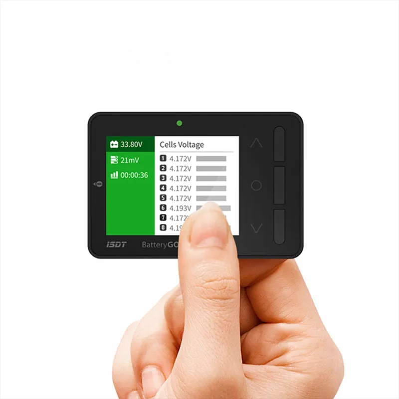 ISDT BattGo BG-8S Smart Battery Checker Balancer Receiver Signal Tester Quick Charge Function
ISDT BattGo BG-8S Smart Battery Checker Balancer Receiver Signal Tester Quick Charge Function