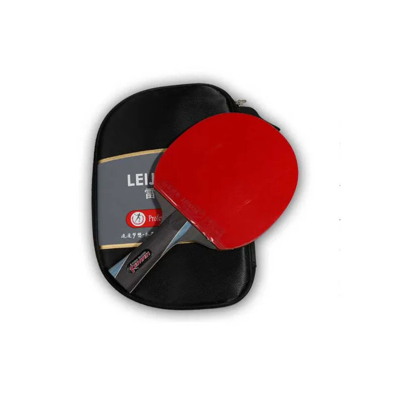 Table Tennis Practice Racket Tung Wood Bottom Plate Horizontal/straight Grip Pimple In with Oxford Built-In Flannel Storage Bag
Table Tennis Practice Racket Tung Wood Bottom Plate Horizontal/straight Grip Pimple In with Oxford Built-In Flannel Storage Bag