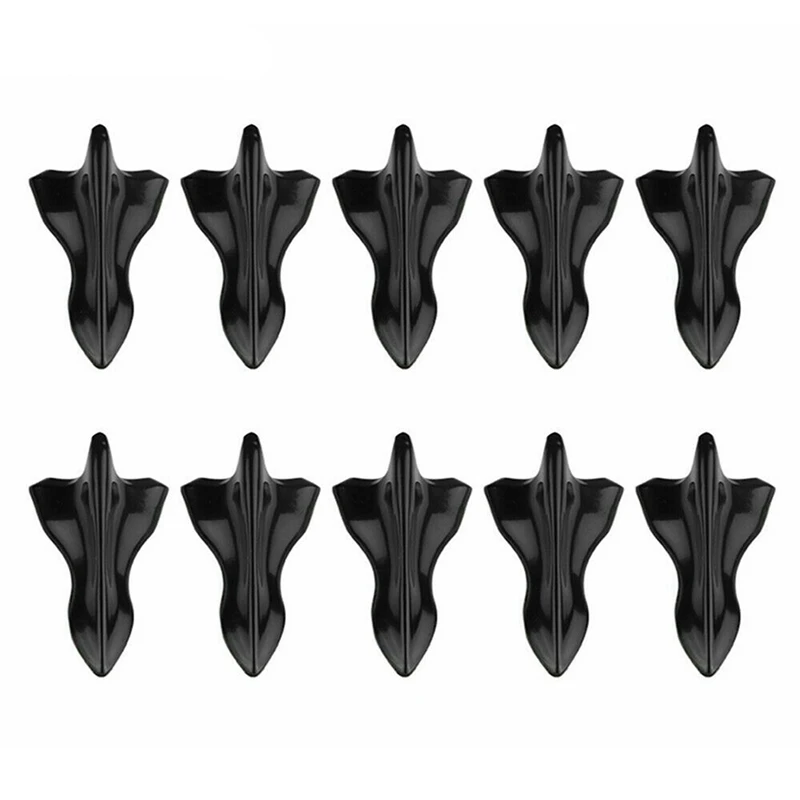 10Pcs Car Rear Roof Shark Fin Spoiler Shark Diffuser Vortex Generator Roof Spoiler Bumper Tail Generator
10Pcs Car Rear Roof Shark Fin Spoiler Shark Diffuser Vortex Generator Roof Spoiler Bumper Tail Generator