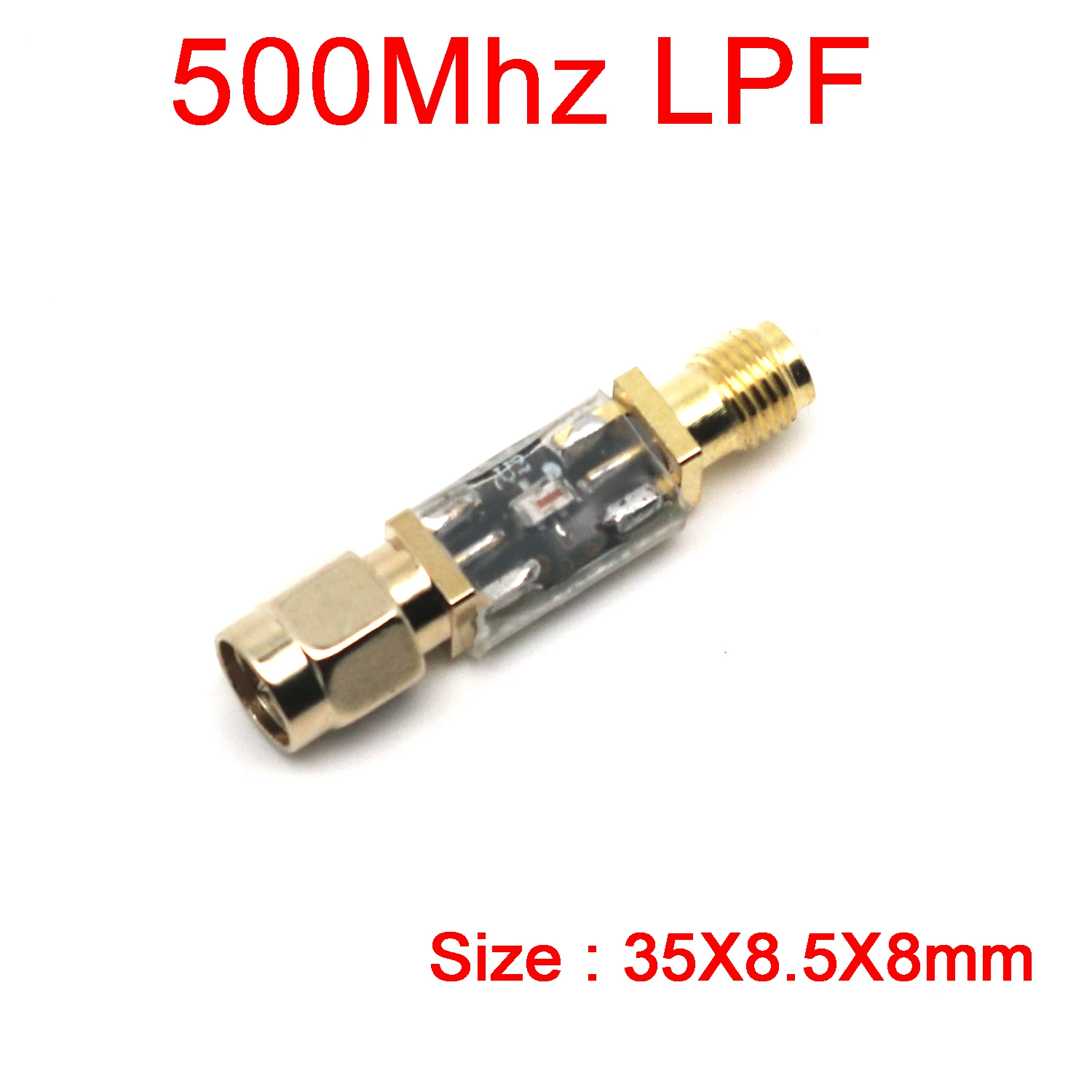 Низкочастотный фильтр DykbRadio 30 МГц - 2.4 ГГц
Низкочастотный фильтр DykbRadio 30 МГц - 2.4 ГГц