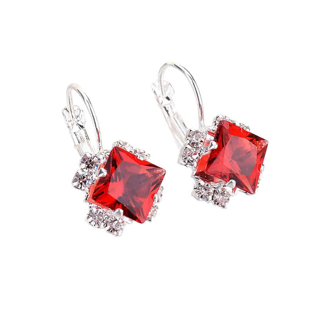 1 Pair Women Square Zircon Design Earring Girls Shining Crystal Alloy Ear Studs Ear Jewelry
1 Pair Women Square Zircon Design Earring Girls Shining Crystal Alloy Ear Studs Ear Jewelry
