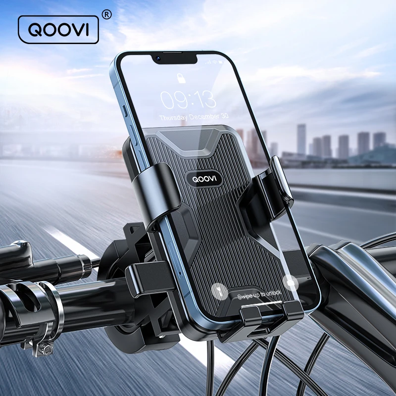 QOOVI Bike Phone Holder Stand Bicycle Mobile Phone Holder Mount GPS Support Shockproof Bracket For iPhone 14 Pro Samsung Xiaomi
QOOVI Bike Phone Holder Stand Bicycle Mobile Phone Holder Mount GPS Support Shockproof Bracket For iPhone 14 Pro Samsung Xiaomi
