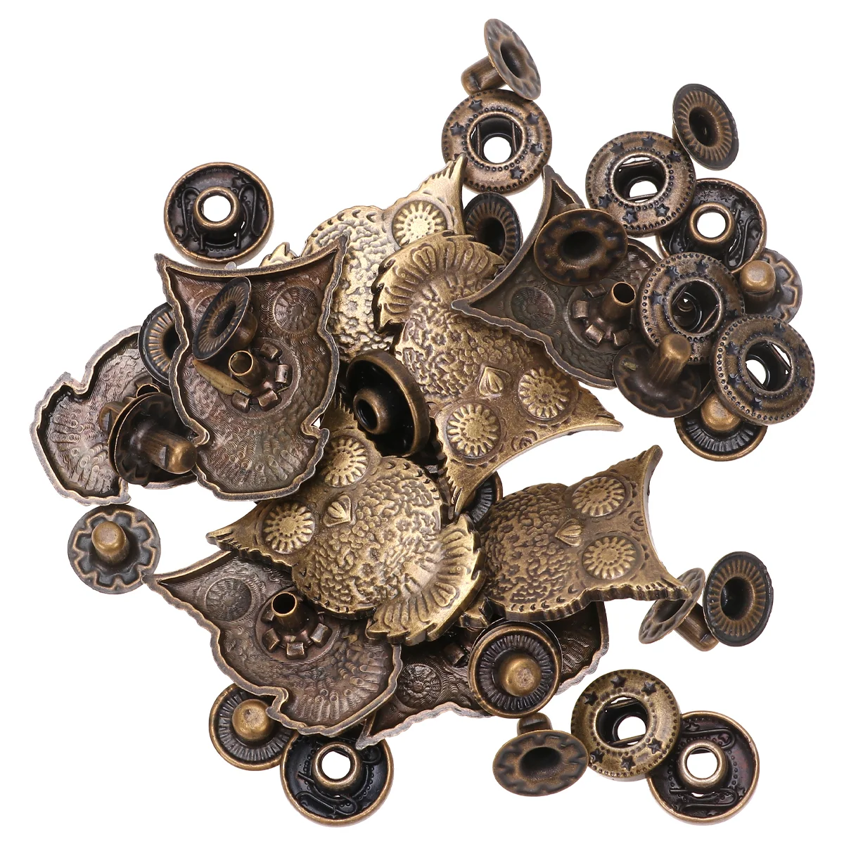 Snap Buttons Button Fastener Metal Snaps Forfasteners Press Clothing Kit Jacket Replacement Brassbronze Purse Vintage Onstuds
Snap Buttons Button Fastener Metal Snaps Forfasteners Press Clothing Kit Jacket Replacement Brassbronze Purse Vintage Onstuds
