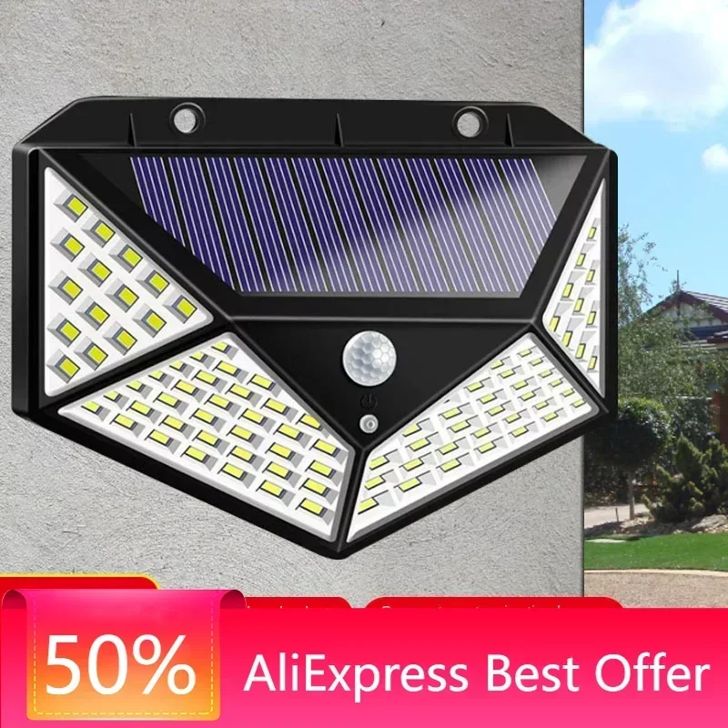 Outdoor Solar-Powered LED Light with Motion Sensor and 360° Charging, Wall-Mounted 
Outdoor Solar-Powered LED Light with Motion Sensor and 360° Charging, Wall-Mounted