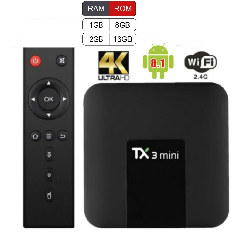 Мини-приставка смарт-ТВ 4K TX3 Amlogic H313 Android 10,0 H.265 2,4G 5G двойная поддержка Wi-Fi Bluetooth телеприставка медиаплеер
Мини-приставка смарт-ТВ 4K TX3 Amlogic H313 Android 10,0 H.265 2,4G 5G двойная поддержка Wi-Fi Bluetooth телеприставка медиаплеер