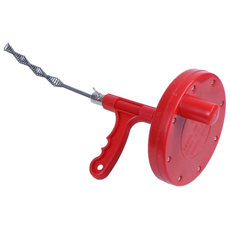 Plumber Conduit Spin Thru Shower Toilet Sewer Cleaner Drain Unblocker Closet Drum Drains Auger Tool with 1/4-Inch by 7 m (23 Ft)
Plumber Conduit Spin Thru Shower Toilet Sewer Cleaner Drain Unblocker Closet Drum Drains Auger Tool with 1/4-Inch by 7 m (23 Ft)