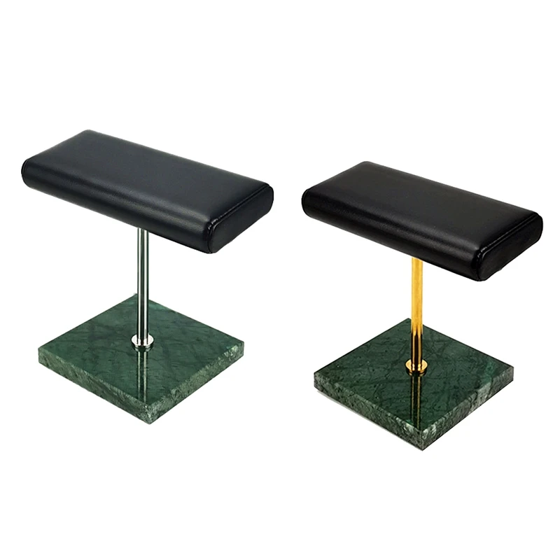 2 Pcs Marble Base Watch Stand Metal Rod Belt Display Bracelet Display Stand Lengthen Placement Stand, Silver & Gold
2 Pcs Marble Base Watch Stand Metal Rod Belt Display Bracelet Display Stand Lengthen Placement Stand, Silver & Gold