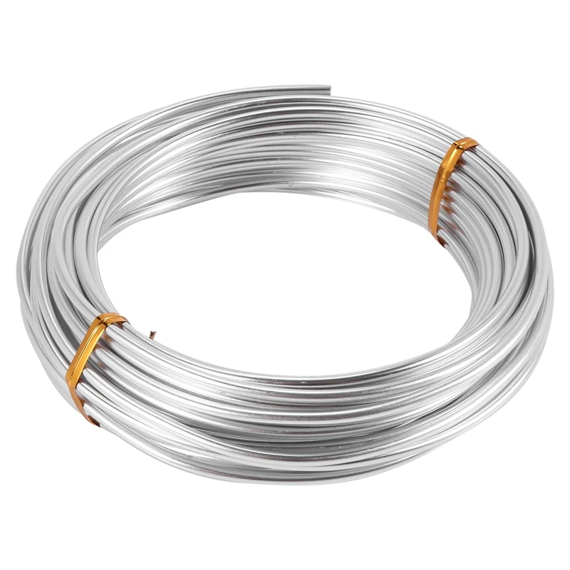 3mm Aluminium Wire 10M Craft Silver Wire for Jewellery Making Clay Modelling Bonsai and Model
3mm Aluminium Wire 10M Craft Silver Wire for Jewellery Making Clay Modelling Bonsai and Model