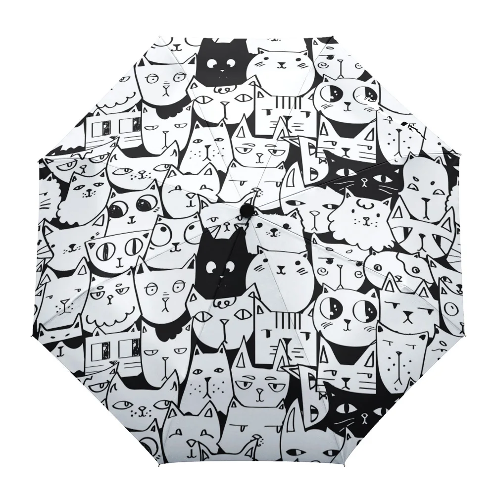 Cat Cute Sketch Sunny Umbrella Automatic Beach Umbrella Outdoor Adults Printed Rain Umbrella for Men Kids Parasol
Cat Cute Sketch Sunny Umbrella Automatic Beach Umbrella Outdoor Adults Printed Rain Umbrella for Men Kids Parasol
