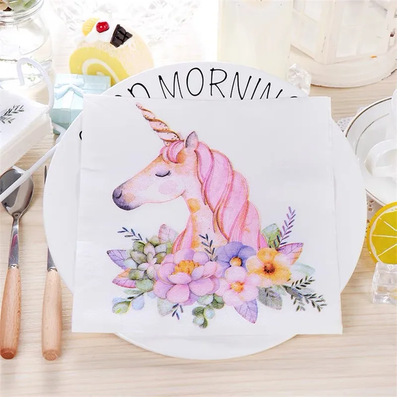 20pcs 33*33cm Unicorn Theme paper napkins serviettes decoupage decorated for wedding party virgin wood tissues
20pcs 33*33cm Unicorn Theme paper napkins serviettes decoupage decorated for wedding party virgin wood tissues