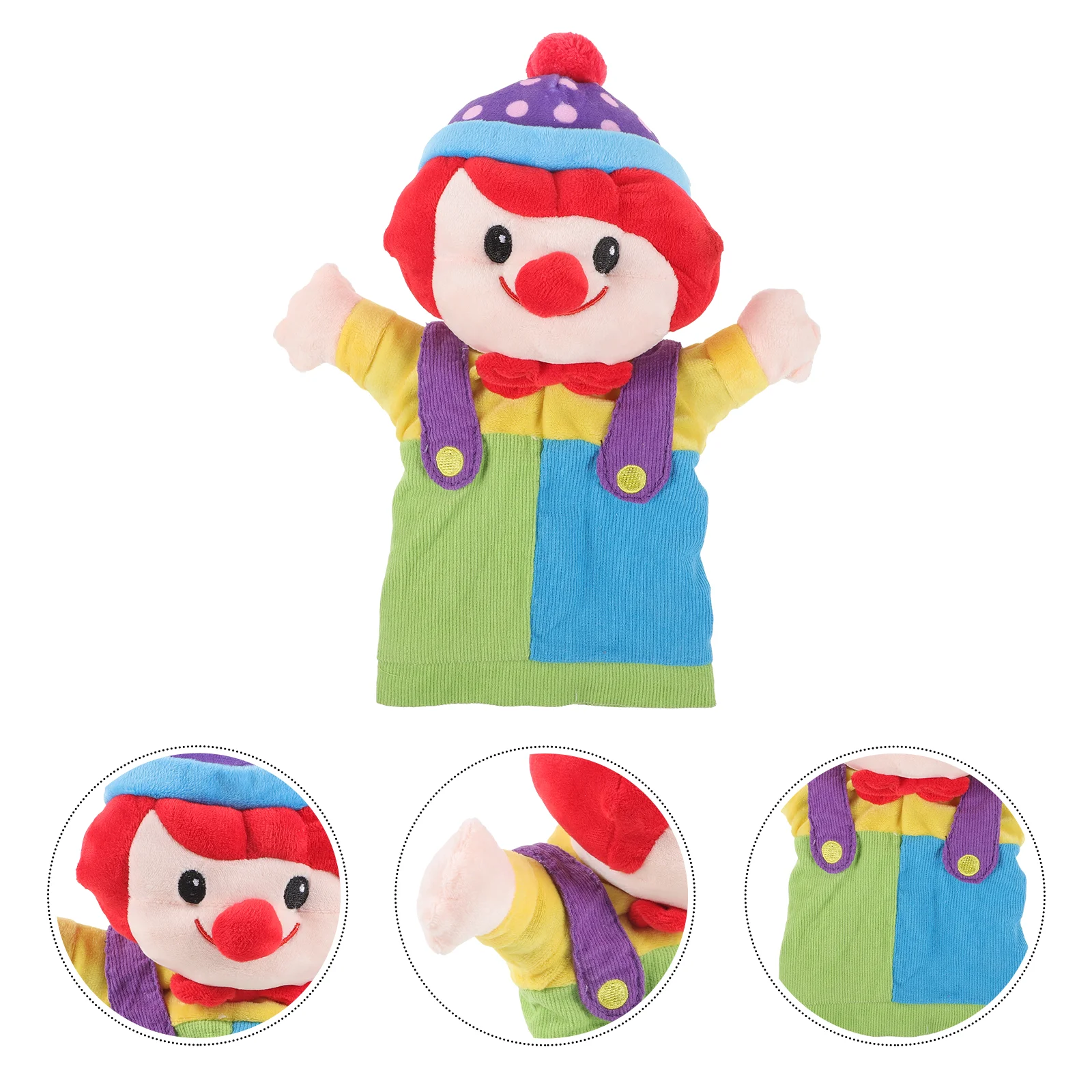 Hand Puppet Early Education Toy Interactive Clown Toys Puppets Toddlers 1-3 Children Storytelling Kids
Hand Puppet Early Education Toy Interactive Clown Toys Puppets Toddlers 1-3 Children Storytelling Kids