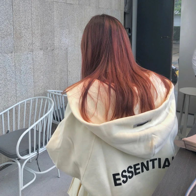 Autumn Winter ESSENTIALS Zip Jacket High Street Sweatshirt Long Sleeve Hoodie Men and Women Couples Cotton Jackets Warm Fleece
Autumn Winter ESSENTIALS Zip Jacket High Street Sweatshirt Long Sleeve Hoodie Men and Women Couples Cotton Jackets Warm Fleece