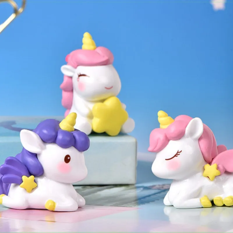1/5/10 Pcs New Cute Star Unicorn Micro Landscape Desktop DIY Accessories Plastic Ornaments Room Decor Sculptures and Figurines
1/5/10 Pcs New Cute Star Unicorn Micro Landscape Desktop DIY Accessories Plastic Ornaments Room Decor Sculptures and Figurines