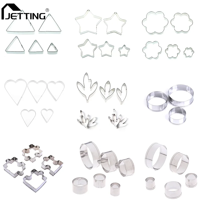 1/3/5/6pcs Stainless Steel Round Polymer Clay Cutter Molds Pottery Ceramic Cutting Mould Diy Tools Handicrafts
1/3/5/6pcs Stainless Steel Round Polymer Clay Cutter Molds Pottery Ceramic Cutting Mould Diy Tools Handicrafts