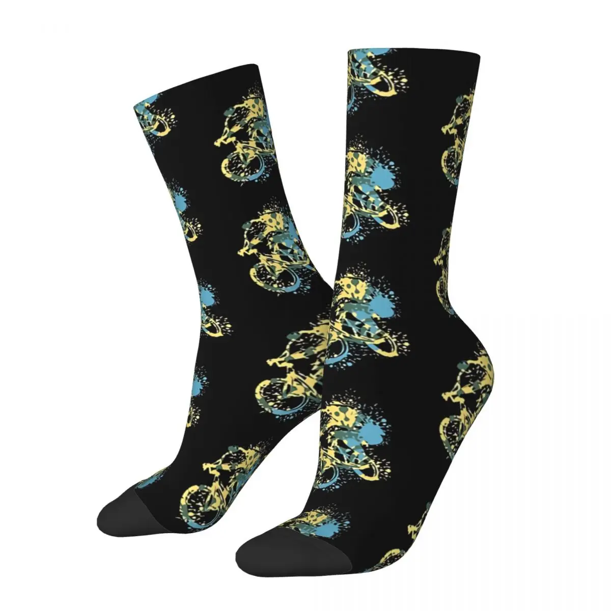 Hip Hop Retro BMX Splash Crazy Men's Socks Bicycle Bike Unisex Harajuku Pattern Printed Novelty Happy Crew Sock Boys Gift
Hip Hop Retro BMX Splash Crazy Men's Socks Bicycle Bike Unisex Harajuku Pattern Printed Novelty Happy Crew Sock Boys Gift