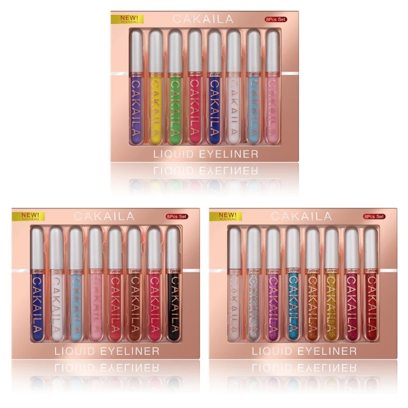 Matte/ Glitter Eyeshadow Long Lasting Quick-Drying Litter Liquid Eyeshadow 8 Colors Twinkle Metalic Glitter No Fall-out
Matte/ Glitter Eyeshadow Long Lasting Quick-Drying Litter Liquid Eyeshadow 8 Colors Twinkle Metalic Glitter No Fall-out