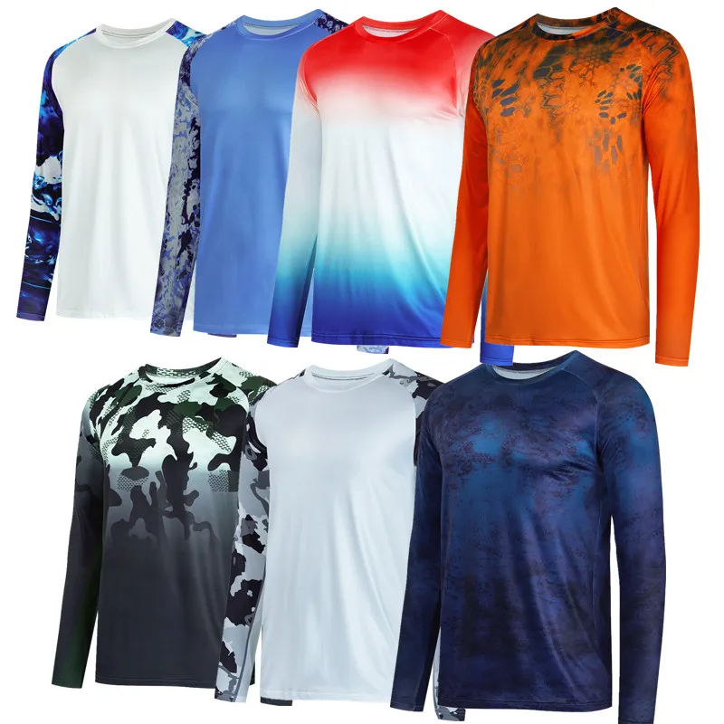 Fishing Shirts Men's Long Sleeve Performance Clothing UV Protection Quick Dry Tops Lightweight Breathable Fishing Wear
Fishing Shirts Men's Long Sleeve Performance Clothing UV Protection Quick Dry Tops Lightweight Breathable Fishing Wear