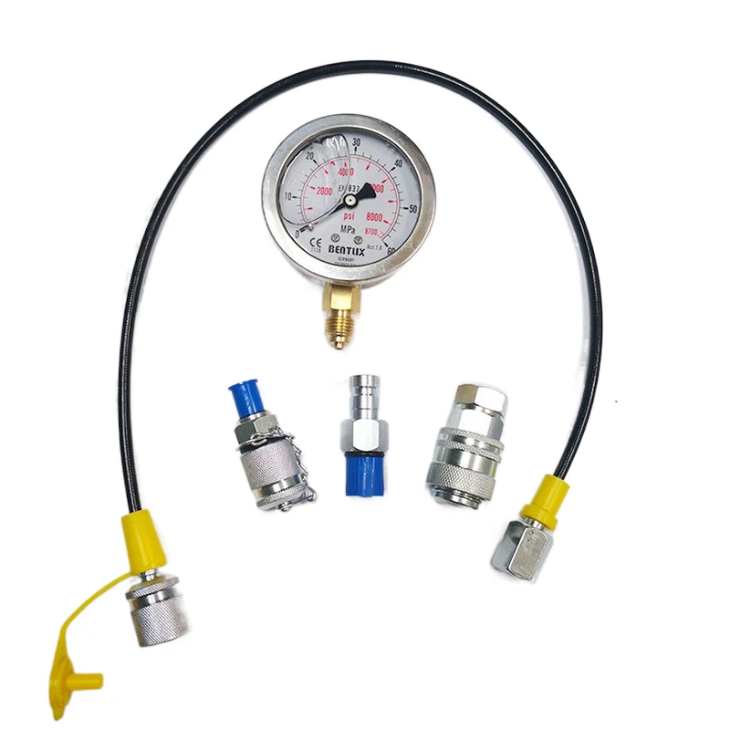 For CAT cats Excavator Quick Connector Pressure Gauge Pressure Test Hose Connector Hydraulic Pump Test Connector
For CAT cats Excavator Quick Connector Pressure Gauge Pressure Test Hose Connector Hydraulic Pump Test Connector