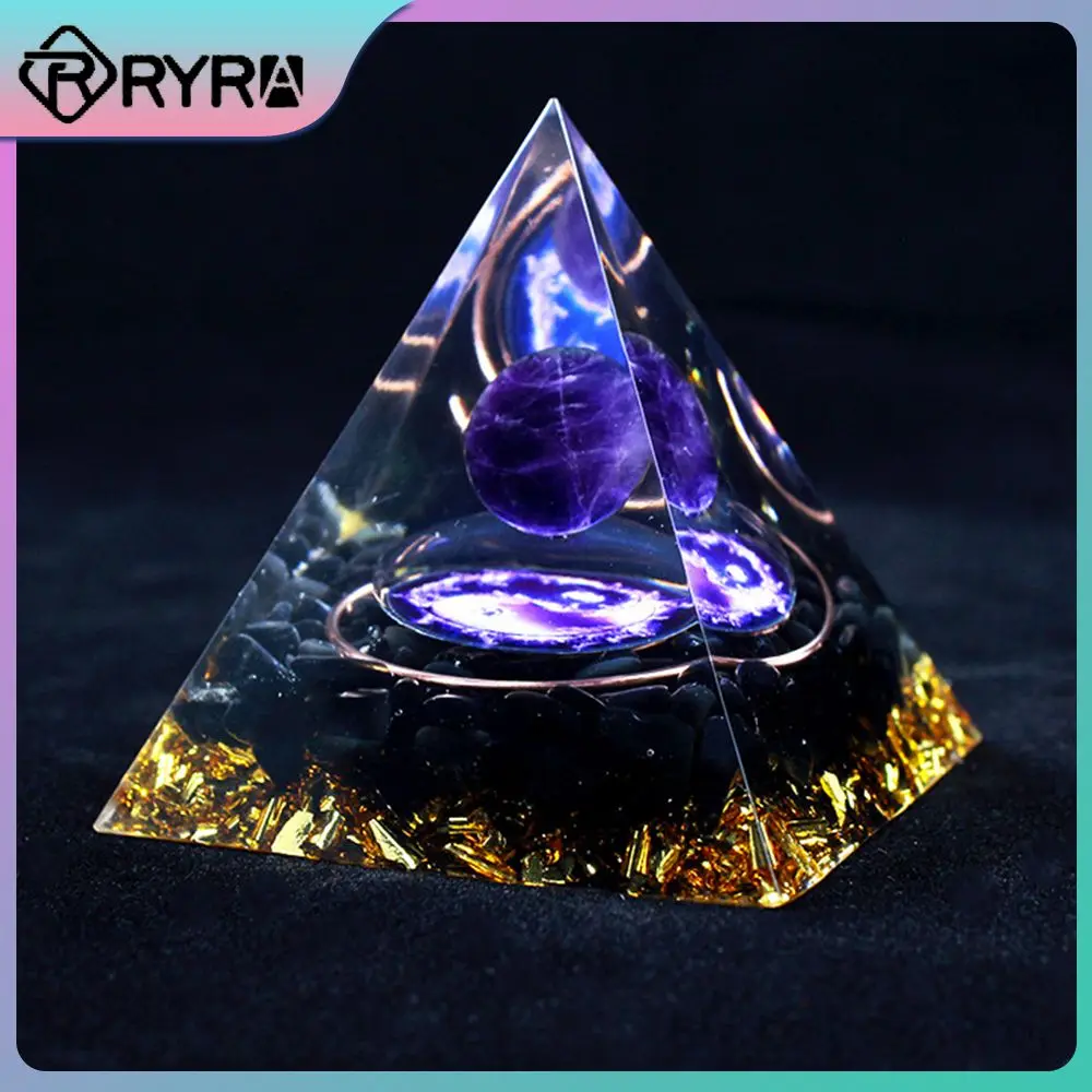 Conical Ornaments 5-6cm 1 Piece Resin Stones Craft Kids Gift Crystals Chakra Tool Ornaments Crystal Pyramid Desktop Decor
Conical Ornaments 5-6cm 1 Piece Resin Stones Craft Kids Gift Crystals Chakra Tool Ornaments Crystal Pyramid Desktop Decor