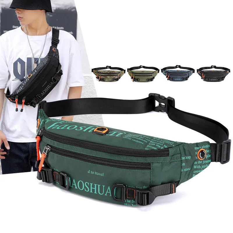 Cross Border Exclusive New Outdoor Men's Waist Bag Street Trend Chest Bag Crossbody Handbag Sports Running Bodypack
Cross Border Exclusive New Outdoor Men's Waist Bag Street Trend Chest Bag Crossbody Handbag Sports Running Bodypack