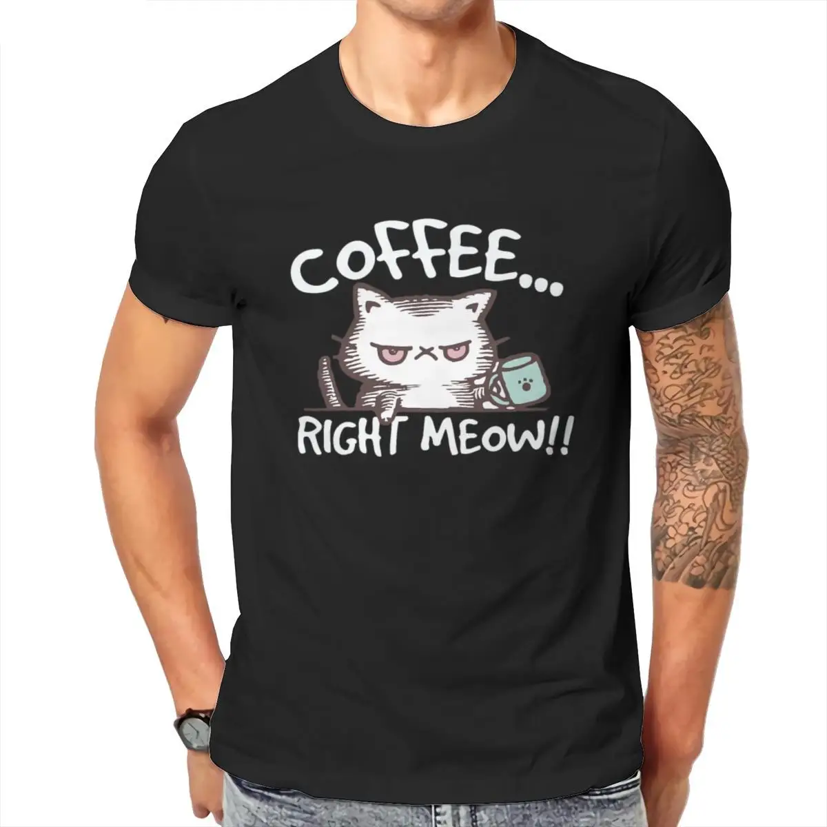 Wholesale Coffee Right Meow Cat Love Kitty Fan Unisex Tri-Blend T-Shirt Oversized Kawaii Female 90s Male Clothing 100697
Wholesale Coffee Right Meow Cat Love Kitty Fan Unisex Tri-Blend T-Shirt Oversized Kawaii Female 90s Male Clothing 100697