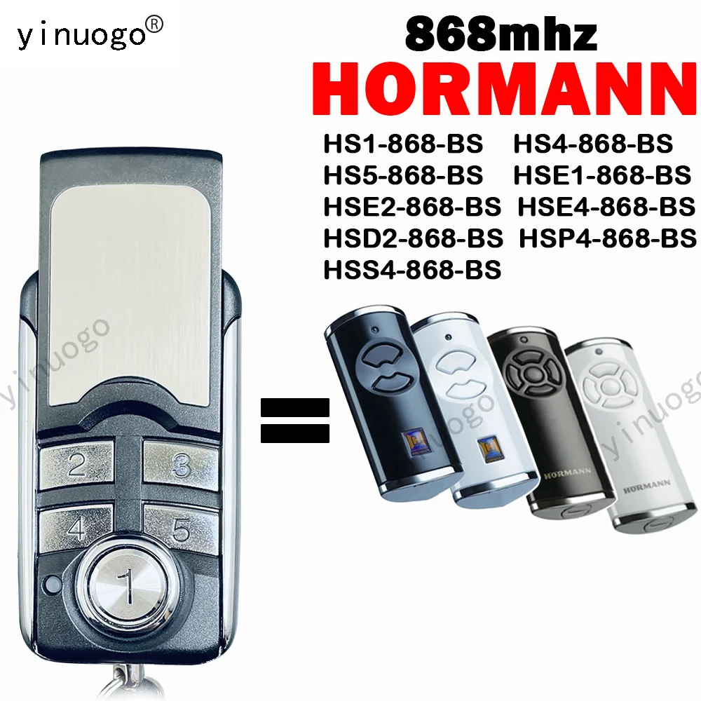 HORMANN Bisecur HS1 HS4 HS5 HSE1 HSE2 HSE4 HSD2 HSP4 HSS4 Garage Door Remote Control 868MHz Gate Opener Remote Control Garage
HORMANN Bisecur HS1 HS4 HS5 HSE1 HSE2 HSE4 HSD2 HSP4 HSS4 Garage Door Remote Control 868MHz Gate Opener Remote Control Garage