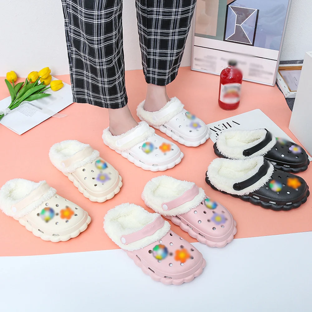 Hole Shoes Plush Liner Winter Warm Shoe Cover Thickened Soft Plush Cover Detachable Cotton Sleeve Plush Liner Girls Gifts
Hole Shoes Plush Liner Winter Warm Shoe Cover Thickened Soft Plush Cover Detachable Cotton Sleeve Plush Liner Girls Gifts