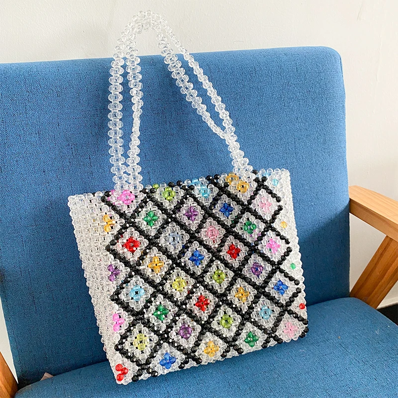 Oversized Women Handbags Party Vacation Tote Handmade Beaded Buckets Summer Fashion Flower Design Wedding Gifts Fashion Ladies
Oversized Women Handbags Party Vacation Tote Handmade Beaded Buckets Summer Fashion Flower Design Wedding Gifts Fashion Ladies