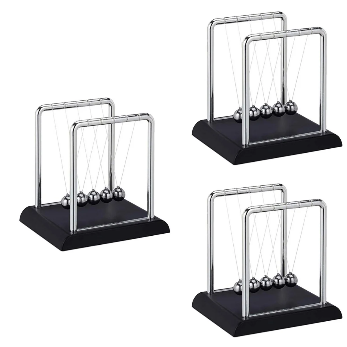 Physics Newtontoysciencedesk Cradle Pendulum Metal Balance Motionkids Gadget Fun Lawsswinging Accessories Learning Statue Crafts
Physics Newtontoysciencedesk Cradle Pendulum Metal Balance Motionkids Gadget Fun Lawsswinging Accessories Learning Statue Crafts