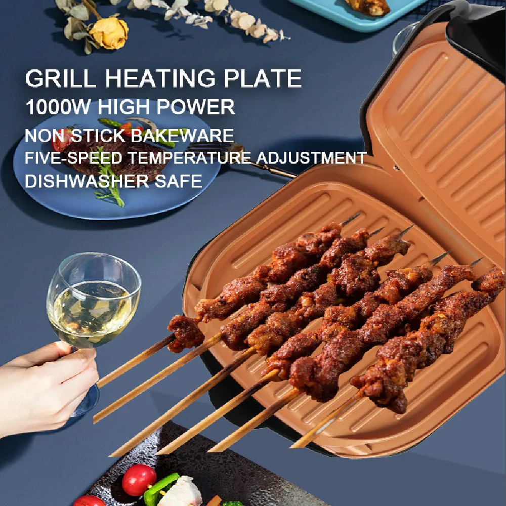 Breakfast Electromechanical Baking Pan Heating Frying Machine Home Portable Pancake Steak Grill
Breakfast Electromechanical Baking Pan Heating Frying Machine Home Portable Pancake Steak Grill