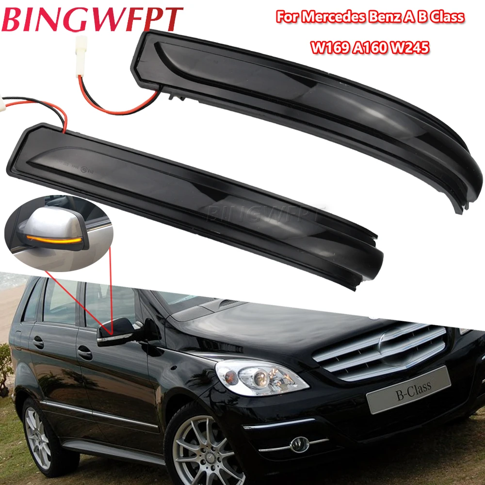 Dynamic LED Turn Signal Lights Rearview Mirror Indicator Blinker Repeater For Mercedes Benz A B Class W169 W245 2007-2011 2012
Dynamic LED Turn Signal Lights Rearview Mirror Indicator Blinker Repeater For Mercedes Benz A B Class W169 W245 2007-2011 2012