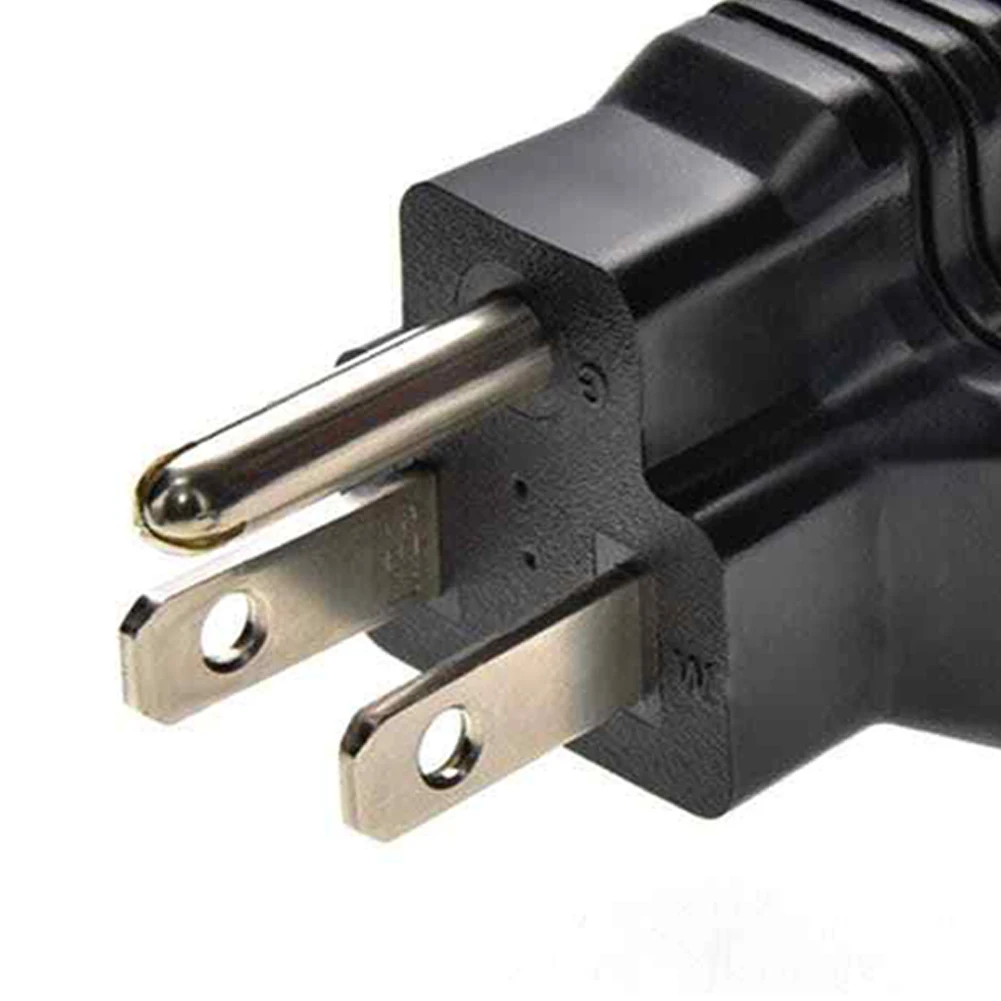 1PCS Power Plug Adapter NEMA 5-20R To NEMA 5-15P Conversion 3 Holes Household Electrical Connector 50/60HZ 1.4-1.9CM Male Plug
1PCS Power Plug Adapter NEMA 5-20R To NEMA 5-15P Conversion 3 Holes Household Electrical Connector 50/60HZ 1.4-1.9CM Male Plug