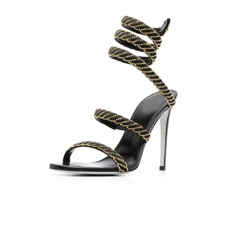 MKKHOU Fashion Sandals Women New High Quality Open Toe Crystal Thin Band Ankle Wrapped High Heel Modern Sandals Banquet Dress
MKKHOU Fashion Sandals Women New High Quality Open Toe Crystal Thin Band Ankle Wrapped High Heel Modern Sandals Banquet Dress