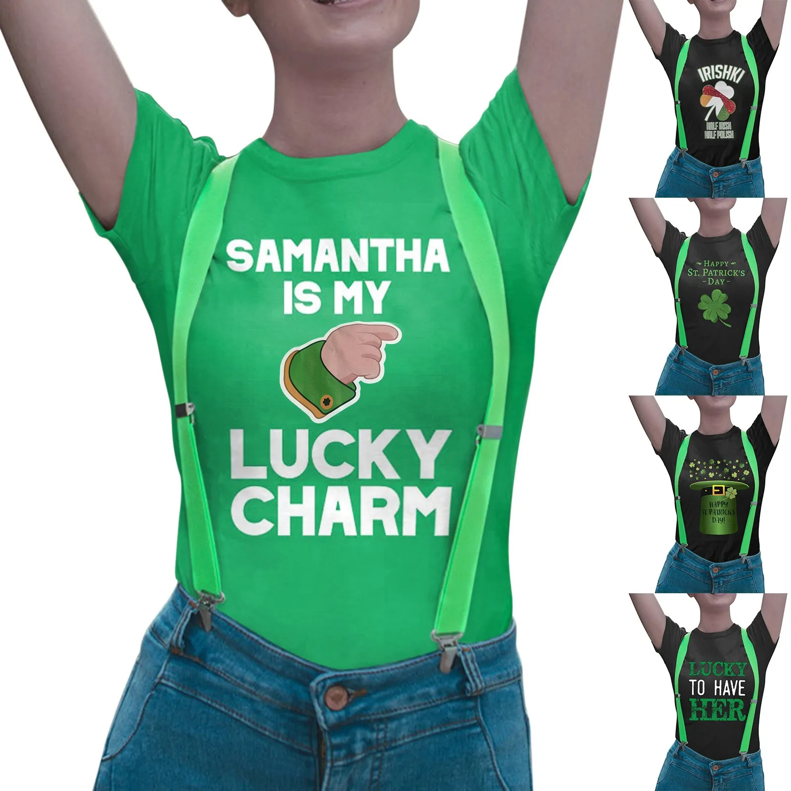 Running Tee Shirts Women St. Patrick's Day Women's Fashion Top Letter Hat Print Shirt Running Tee Shirts Women Shirts Women
Running Tee Shirts Women St. Patrick's Day Women's Fashion Top Letter Hat Print Shirt Running Tee Shirts Women Shirts Women