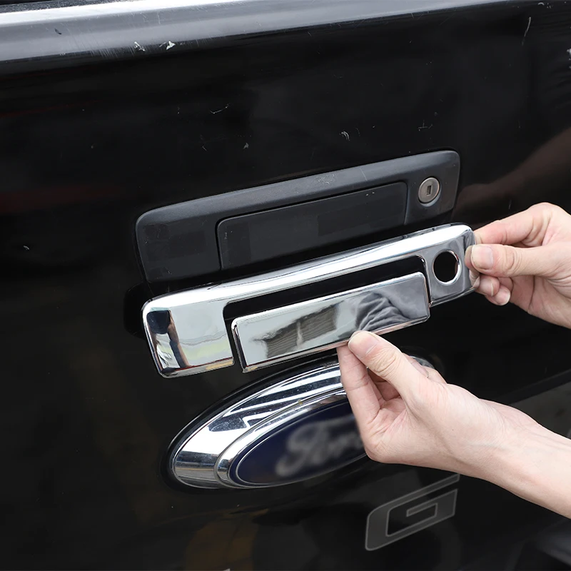 For Ford Ranger Wildtrak T6 T7 T8 2015-22 ABS Silver Car Tailgate Handle Cover With Smart Hole Sticker Car Interior Accessories
For Ford Ranger Wildtrak T6 T7 T8 2015-22 ABS Silver Car Tailgate Handle Cover With Smart Hole Sticker Car Interior Accessories