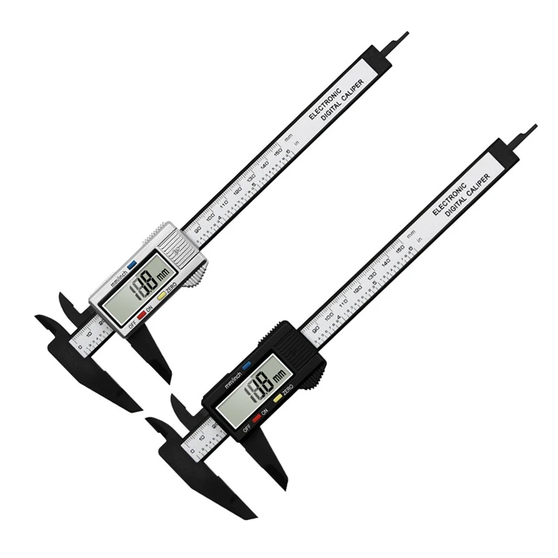 Electronic Digital Display Vernier Caliper 0-150MM High-Strength Plastic Caliper Measuring Tool
Electronic Digital Display Vernier Caliper 0-150MM High-Strength Plastic Caliper Measuring Tool