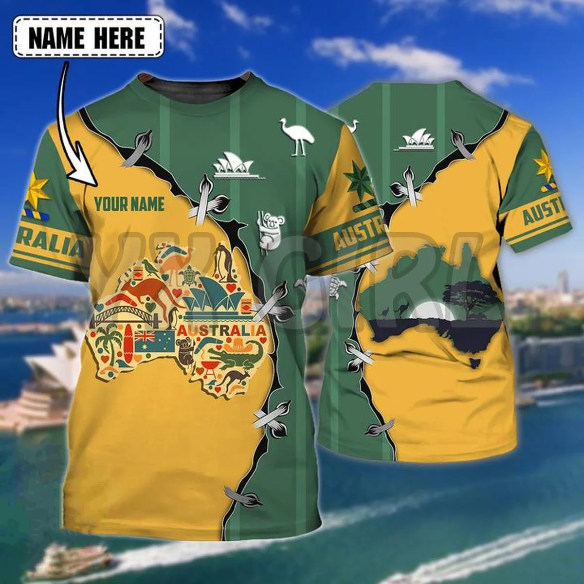 2022 Summer Fashion Men t shirt Personalized Australia Map Signature Symbols 3D All Over Printed Tee Tops shirts Unisex Tshirt
2022 Summer Fashion Men t shirt Personalized Australia Map Signature Symbols 3D All Over Printed Tee Tops shirts Unisex Tshirt