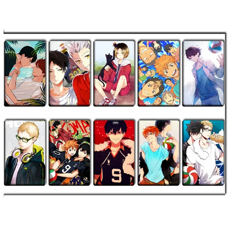 Japan Anime Haikyuu!! Figures Character ID IC Card Sticker PVC Kids Toys Stickers Suitable For Bus Card Bank Card Decoration
Japan Anime Haikyuu!! Figures Character ID IC Card Sticker PVC Kids Toys Stickers Suitable For Bus Card Bank Card Decoration