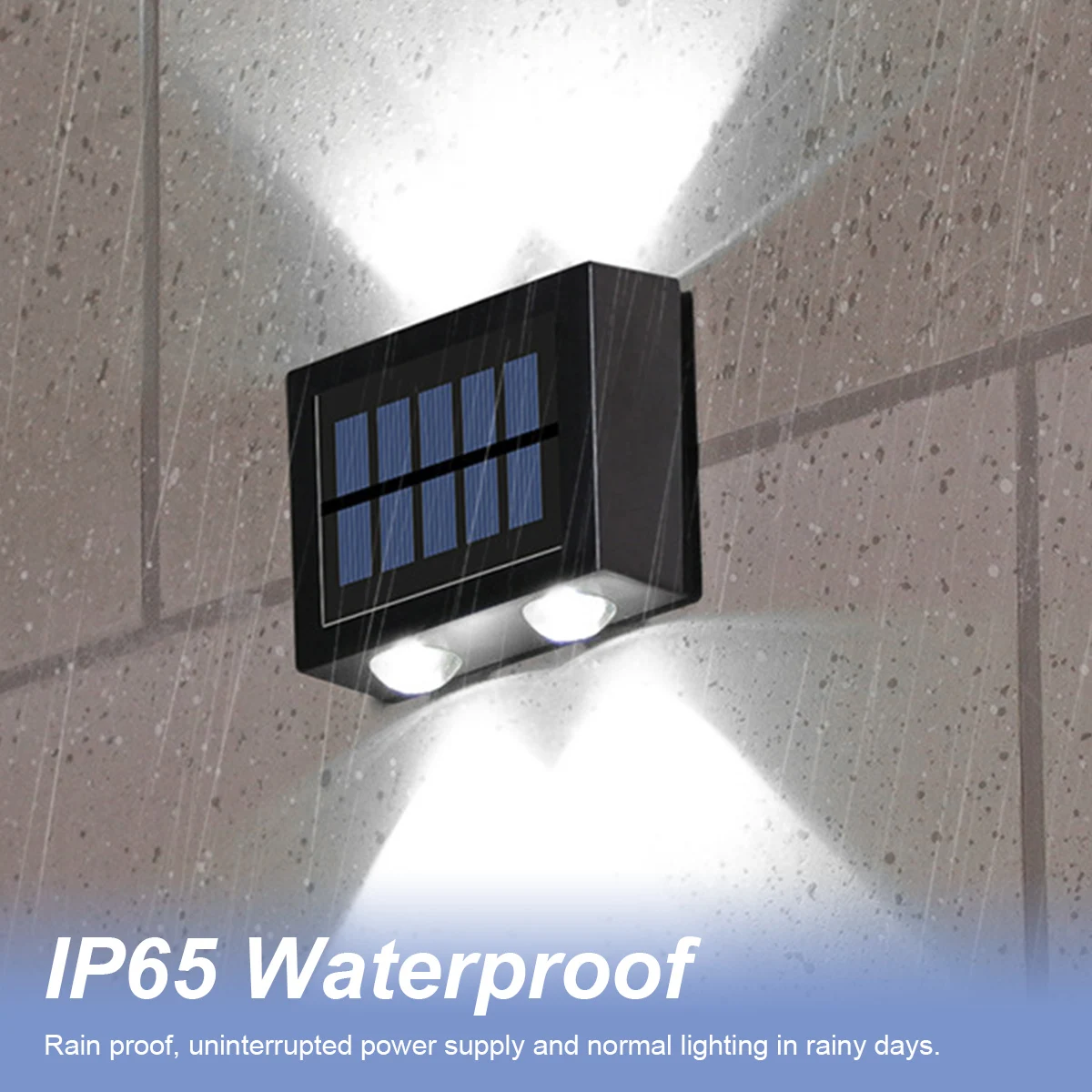 2Pcs Solar Wall Light Outdoor Porch Lamp Garden Decor Waterproof Solar Sunlight Fence Light for Patio Street Home Decoration
2Pcs Solar Wall Light Outdoor Porch Lamp Garden Decor Waterproof Solar Sunlight Fence Light for Patio Street Home Decoration